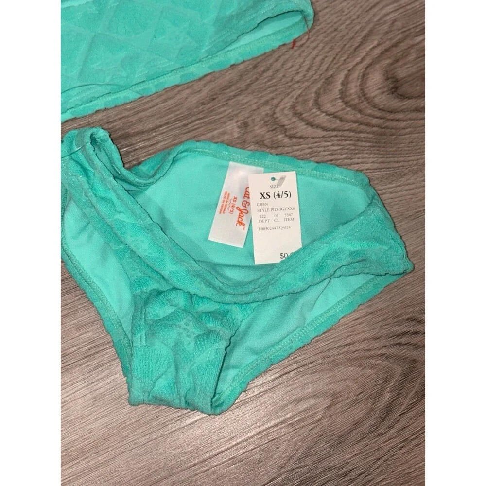 Cat and Jack Bikini 2pc‎ Bathing Suit XS 4/5